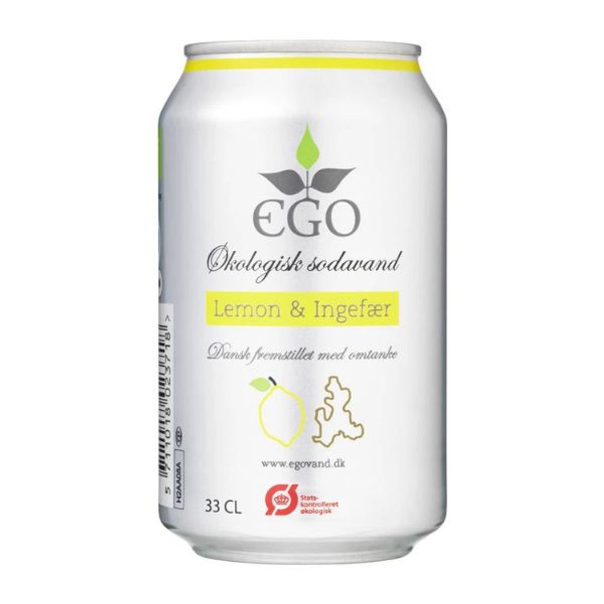 Ego Lemon / Ingefær Sodavand Øko Ego