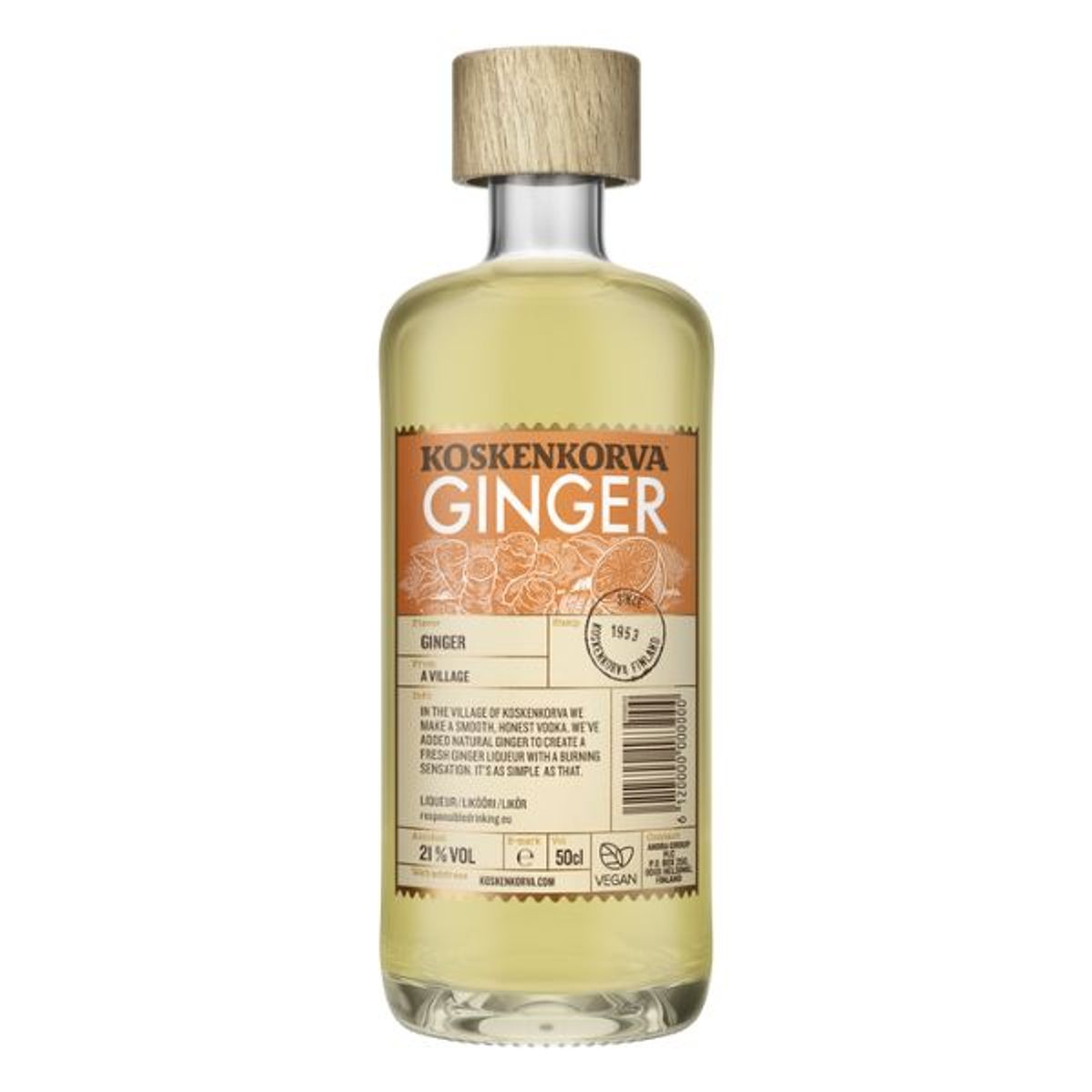 Koskenkorva Ginger Fl 50