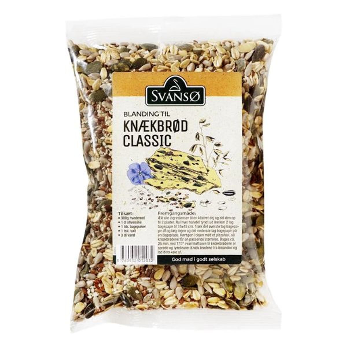 Knækbrødsblanding Classic Svansø 310g