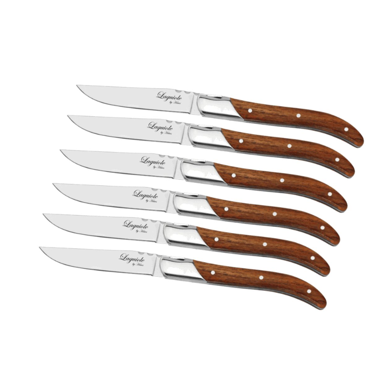 HÃ¢ws Laguiole Steak Knive Rosewood 6stk