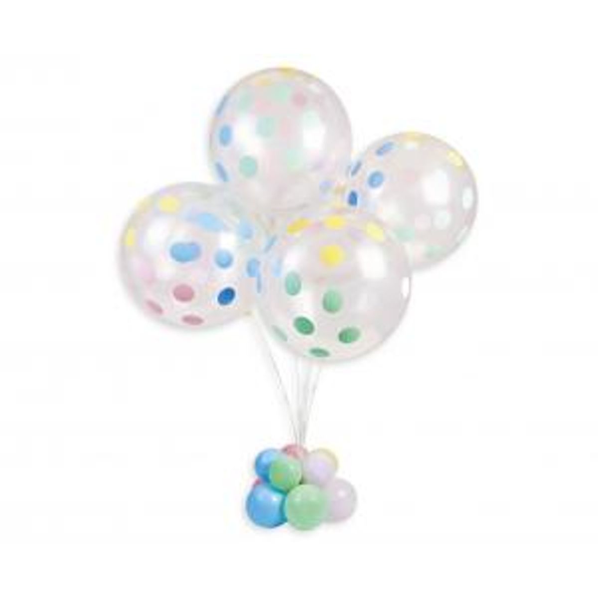 Ballonbuketramme Til 6 Balloner 75 Cm