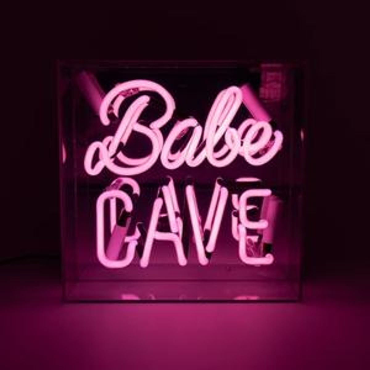 Neon Babe Cave Skilt