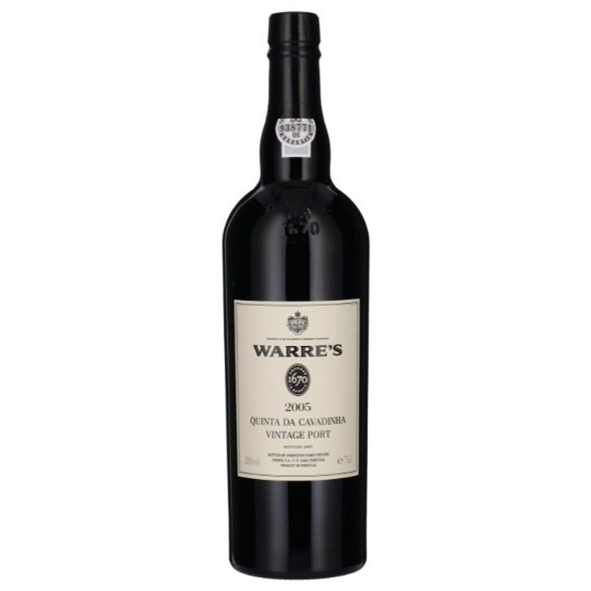 Warres Cavadinha Vintage 2005 Port Fl