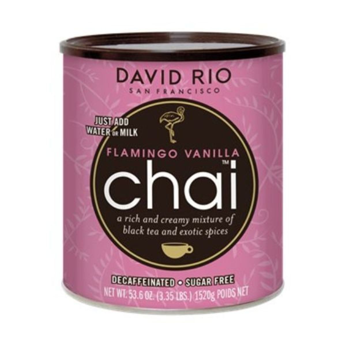 David Rio Chai Flamingo Vanilla Decaf 1.52kg