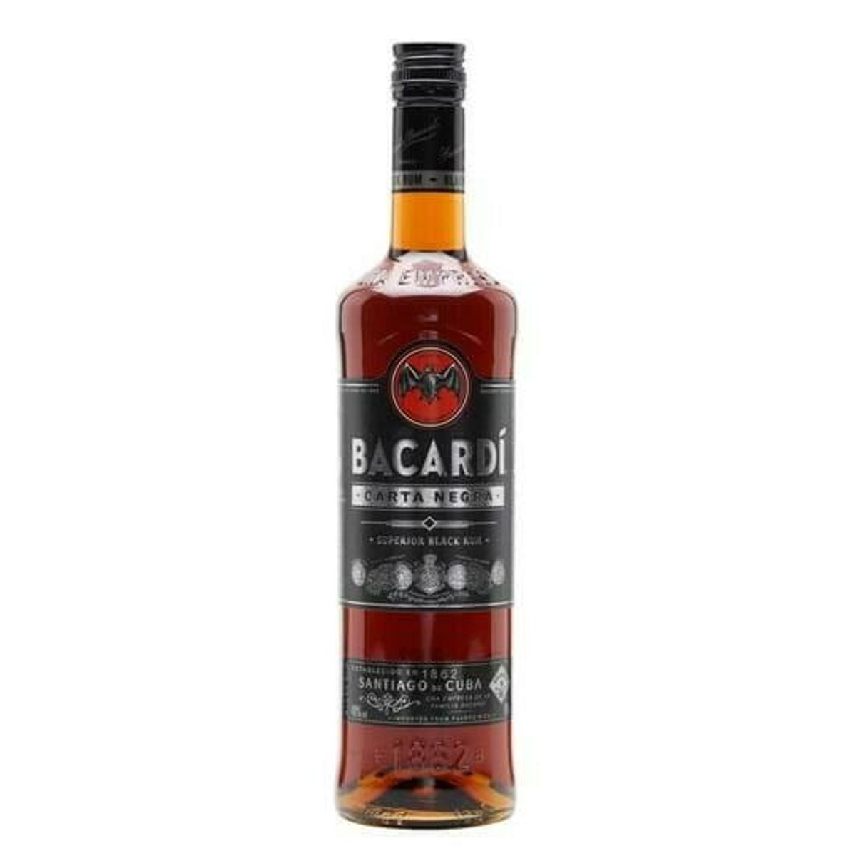 Bacardi Black Carta Negra Fl 70