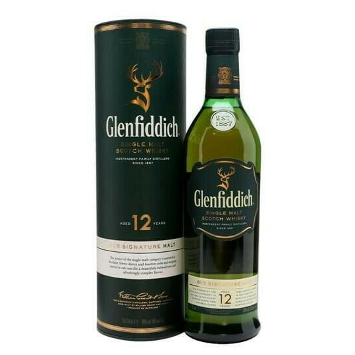 Glenfiddich 12 Yo Single Malt Fl 70