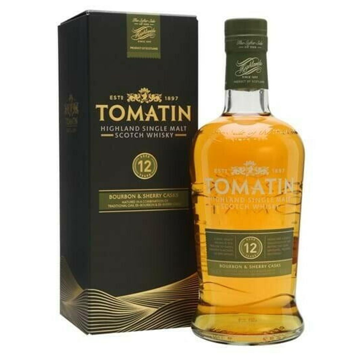 Tomatin 12 Yo Highland Single Malt Fl 70