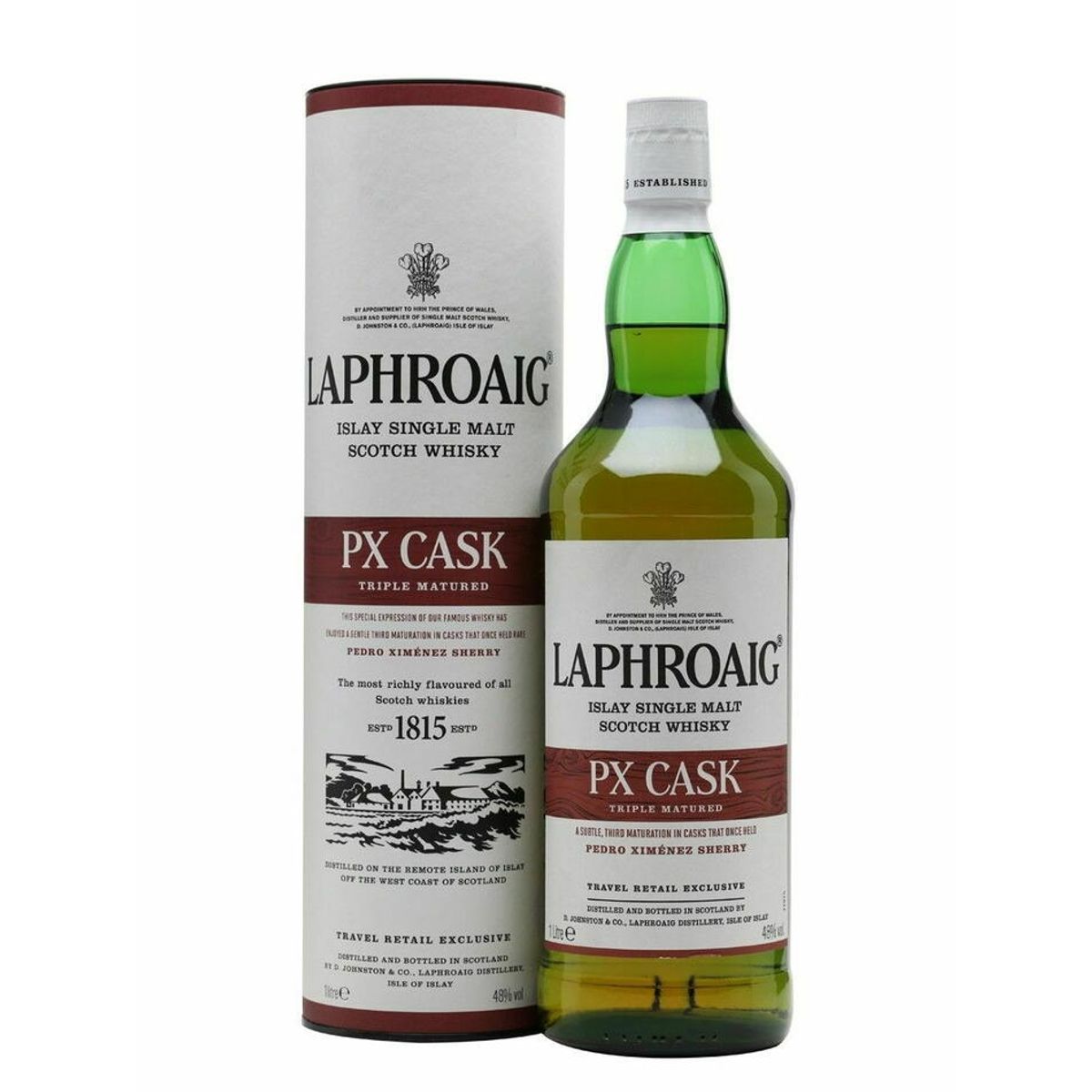 Laphroaig Px Islay Single Malt 1 Ltr