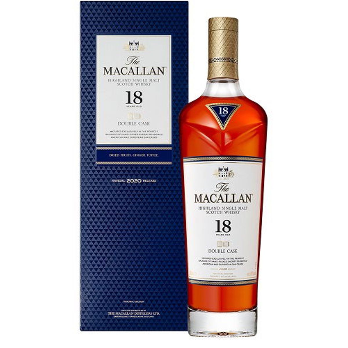 Macallan Double Cask 18 Yo Highland Single Malt Fl 70