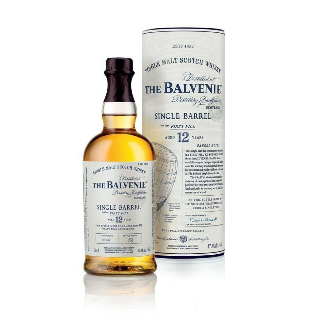 Balvenie Single Barrel 12 Yo "First Fill" Fl 70