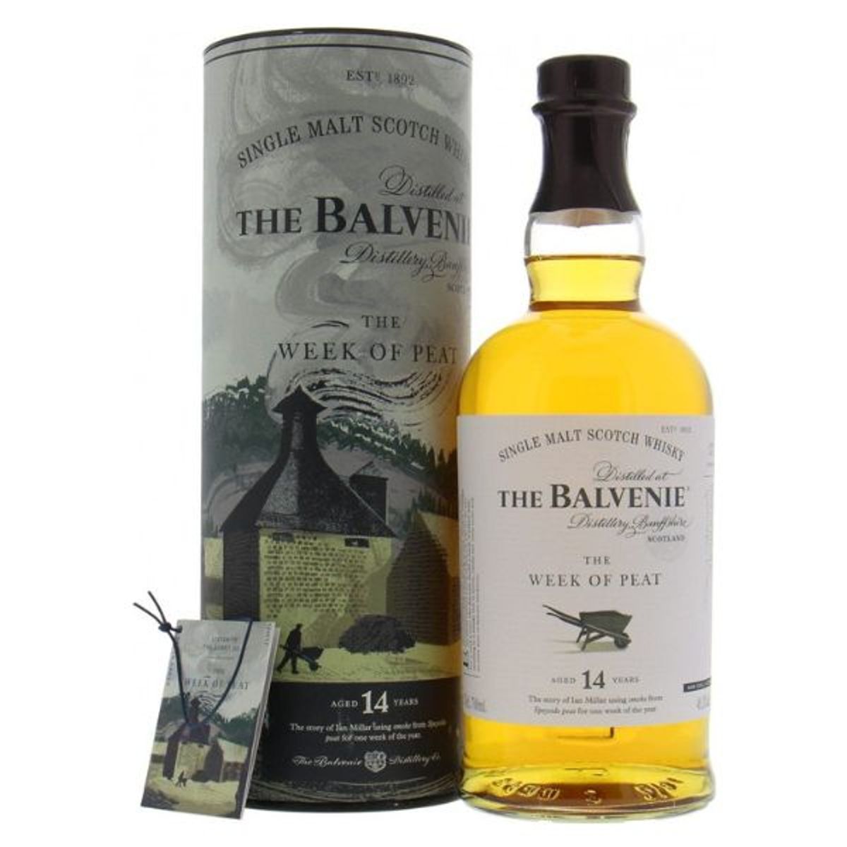 Balvenie Peat Week 14 Yo Speyside Single Malt Fl 70