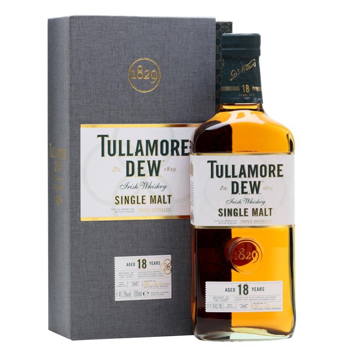 Tullamore Dew 18 Yo Irish Single Malt Fl 70