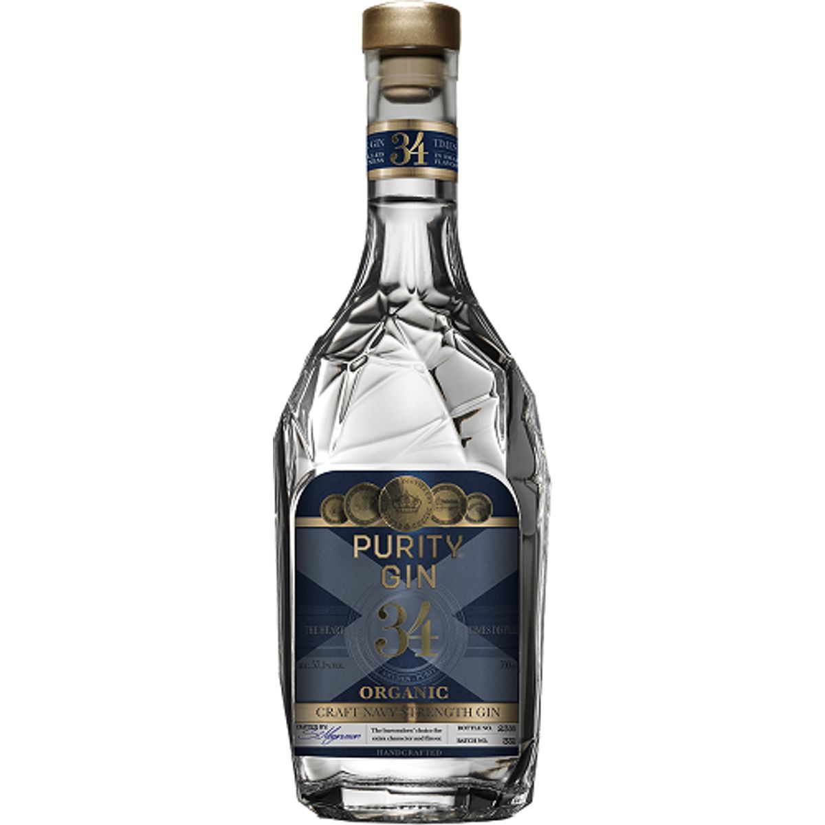 Purity 34 Nordic Navy Strength Gin, Øko 70cl.