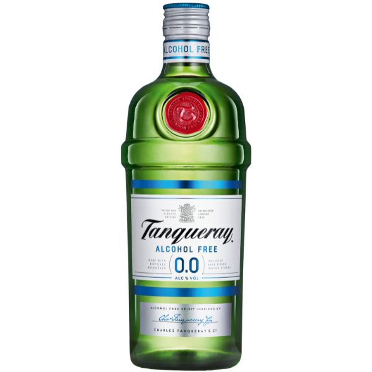 Tanqueray Dry Gin, Alkoholfri 0,0% Fl 70