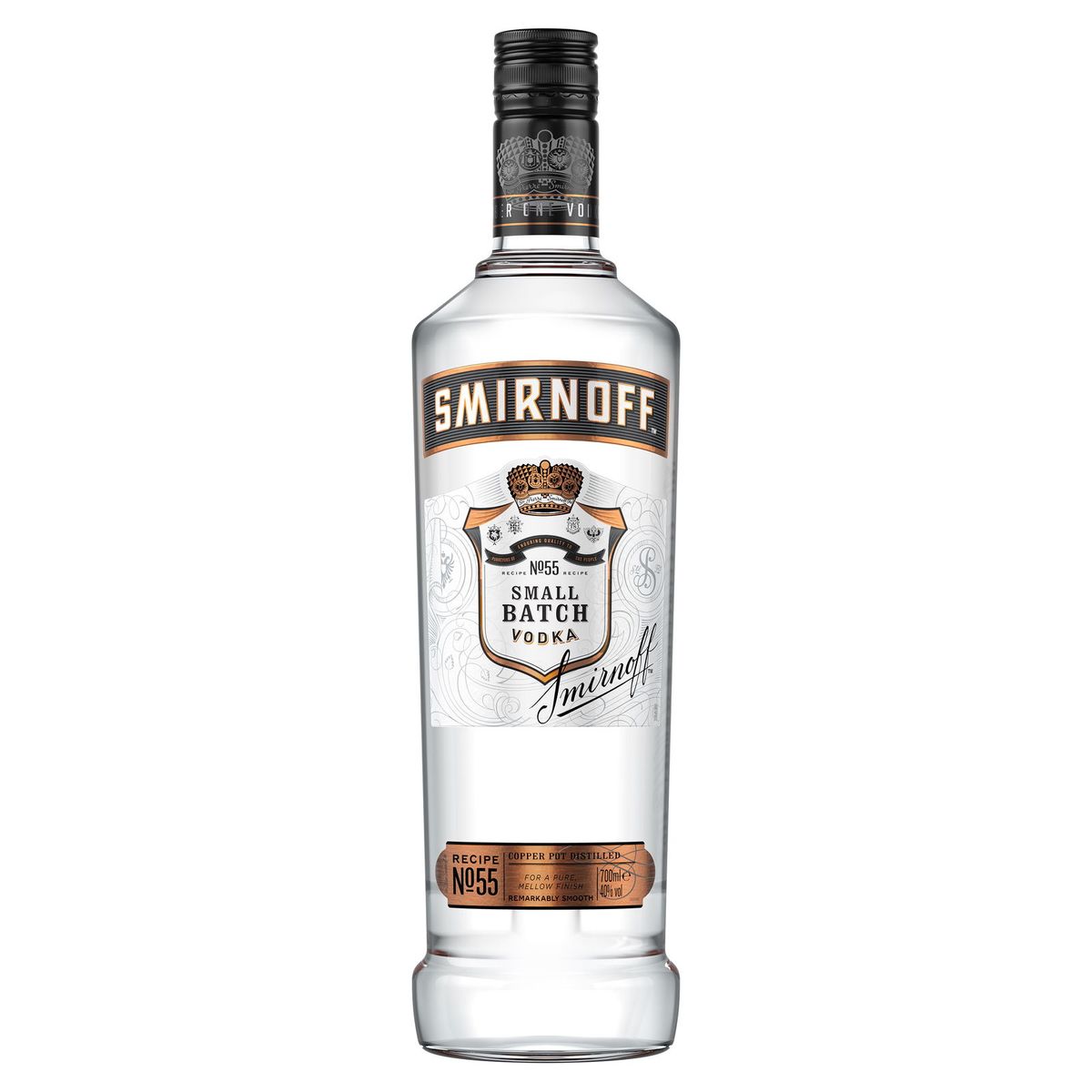 Smirnoff Vodka Black Fl 70