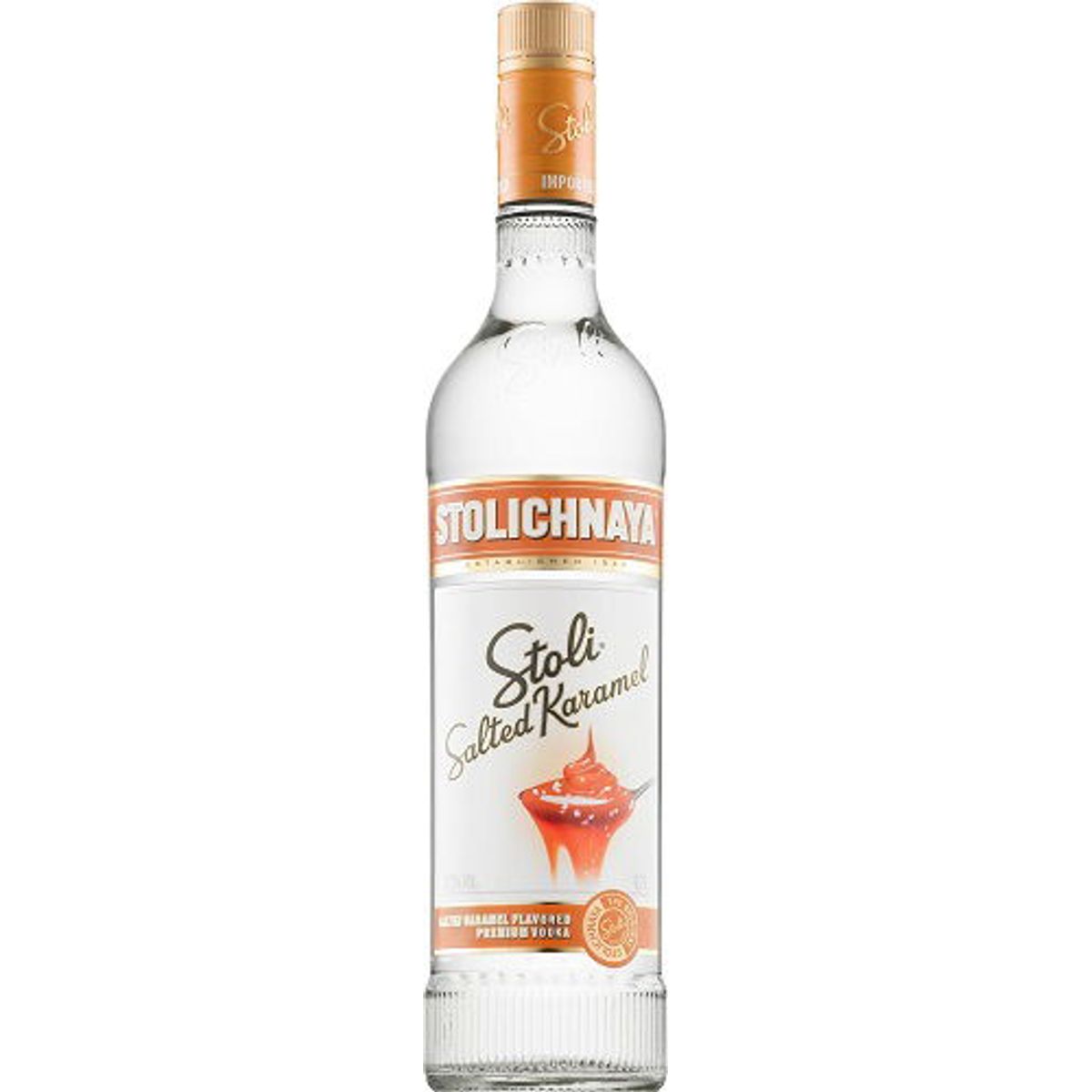 Stolichnaya Vodka Salted Karamel Fl 70