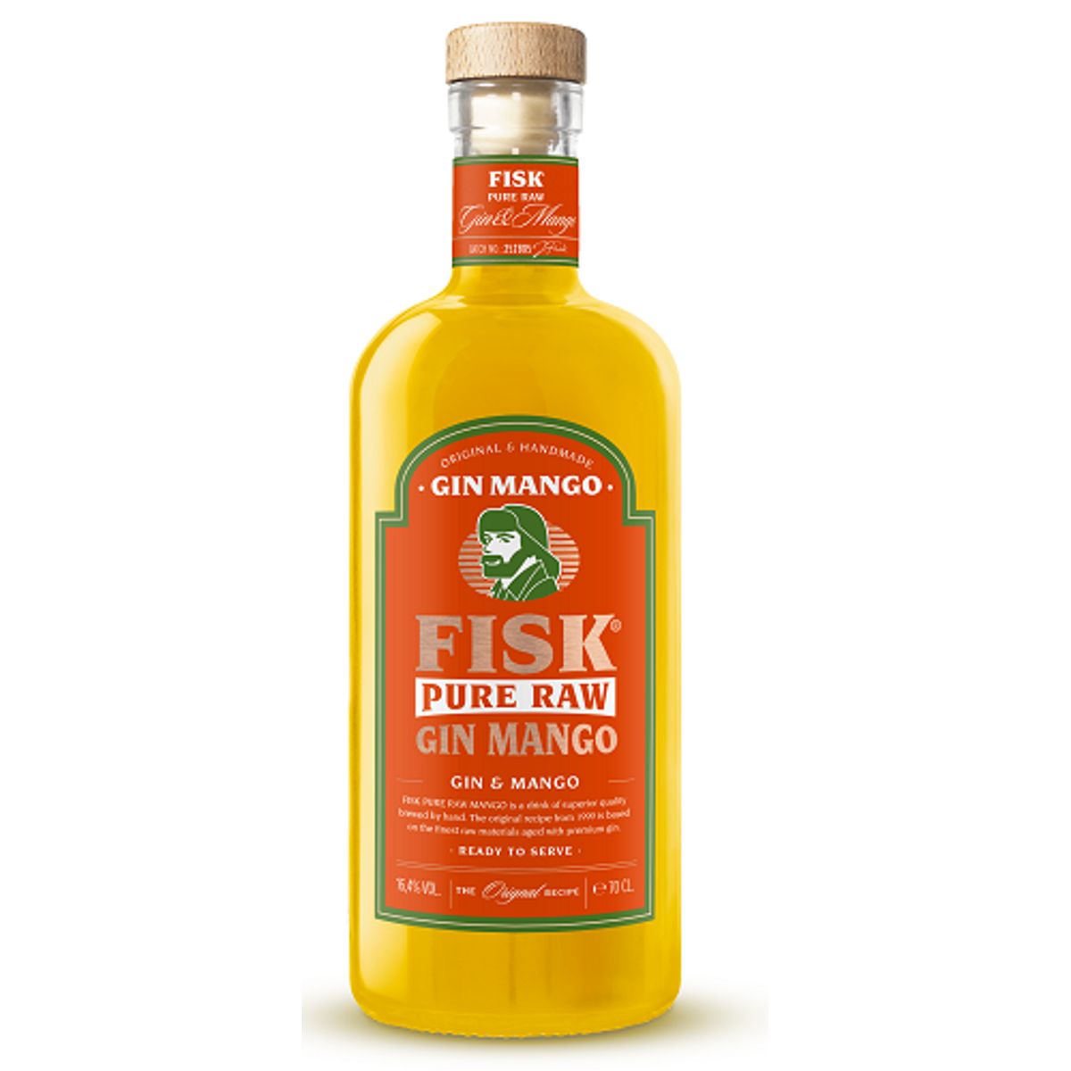 Fisk Pure Raw Gin Mango Fl 70