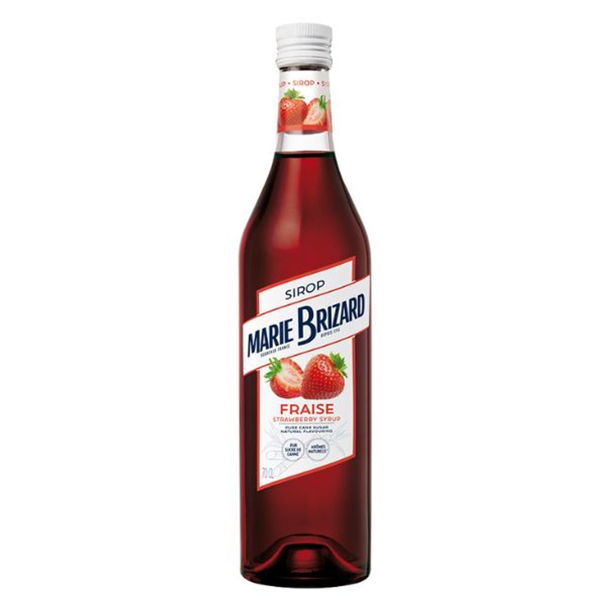 Marie Brizard Sirup De Fraise / Jordbær +Pant Fl 70