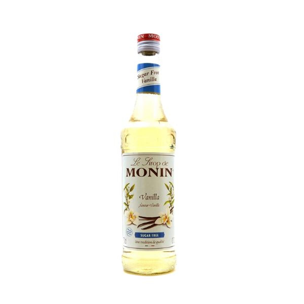 Monin Sirup Vanilje / Vanille, Sukkerfri Fl 70