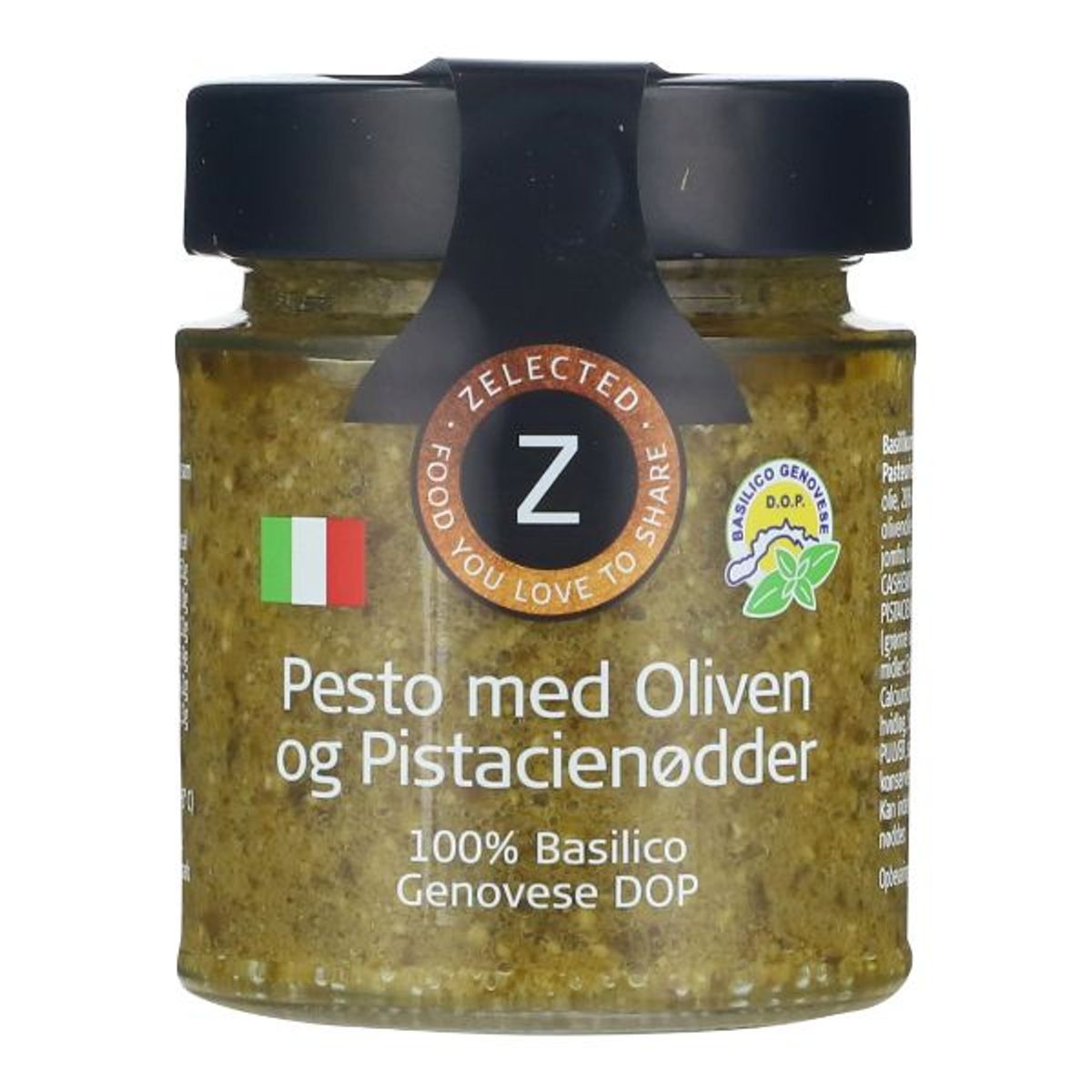 Premium Oliven/pistache Pesto Dop 130g Zelected