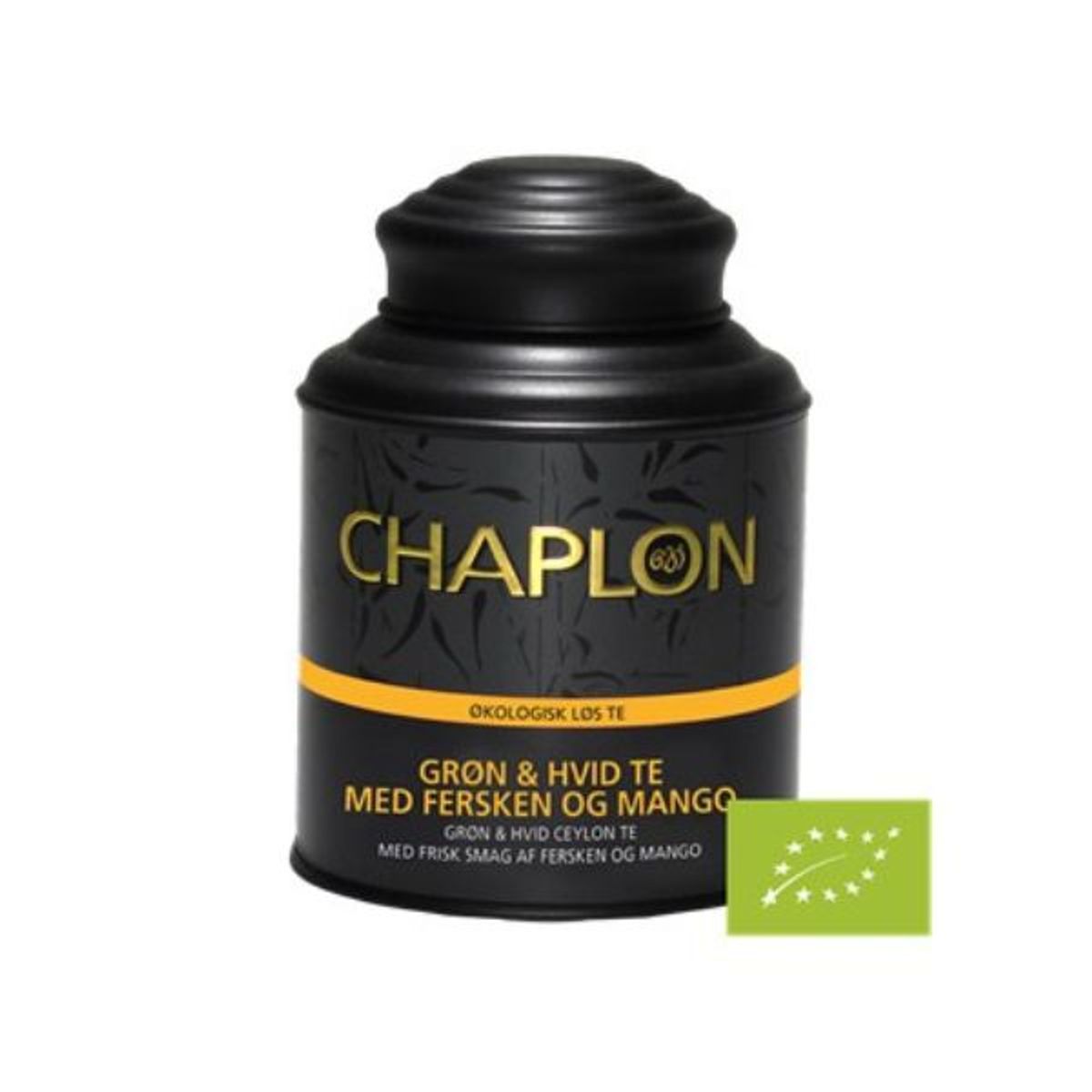 Grøn & Hvid Te Fersken Og Mango Øko 160g Chaplon