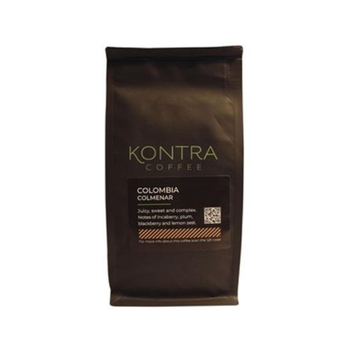 Colombia Kaffe Hele Bønner 250g Kontra