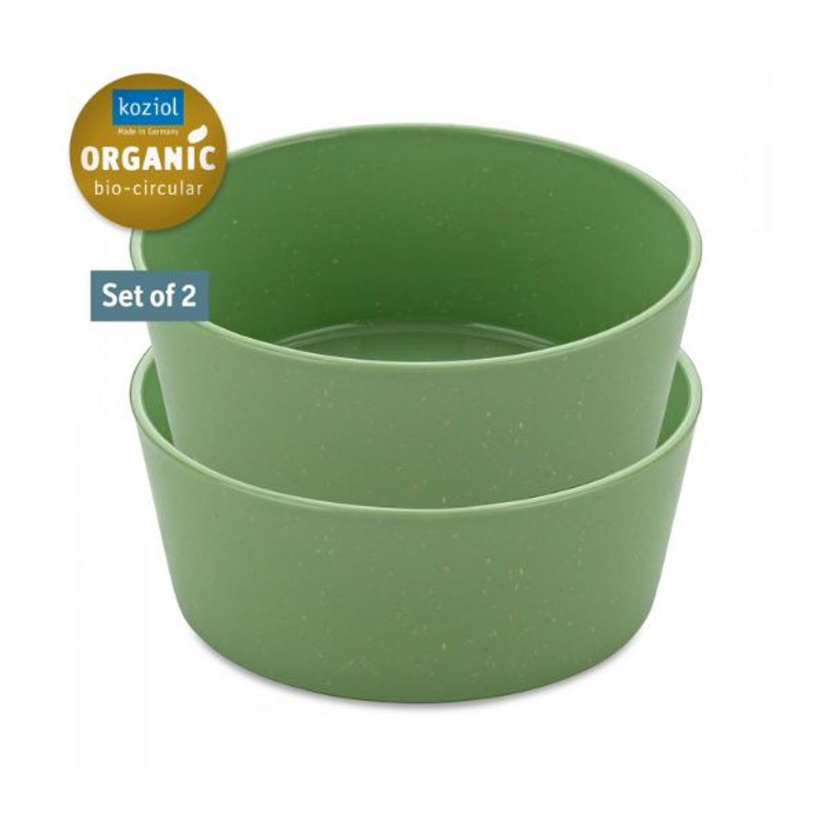 Koziol Connect Bowl 890ml 2 Stk. Leaf Green