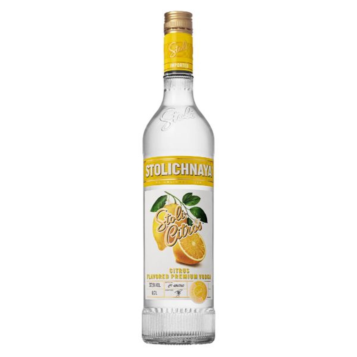 Stolichnaya Vodka Citros Fl 70