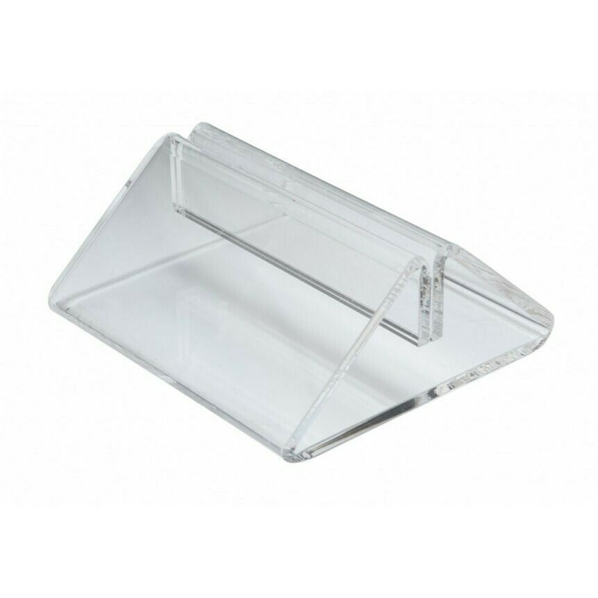 Perspex Telt Type Menu Holder