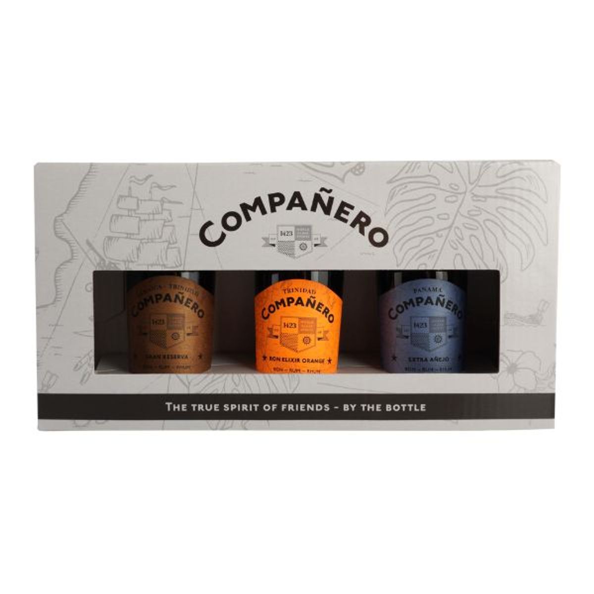 CompaÃ±ero Rum Gaveæske 3x5cl