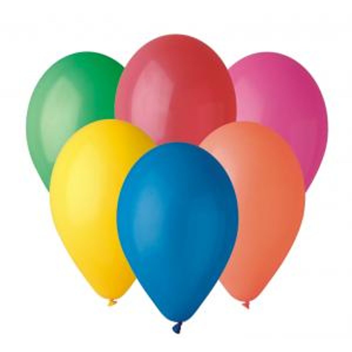 Ballon Pastel Flerfarvet 100 Stk. 25 Cm