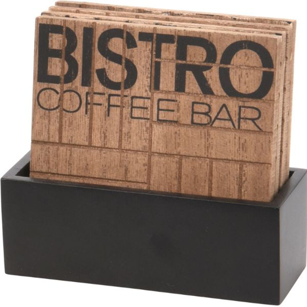 Coaster Sæt "Bistro" 11,5x4,5x10cm