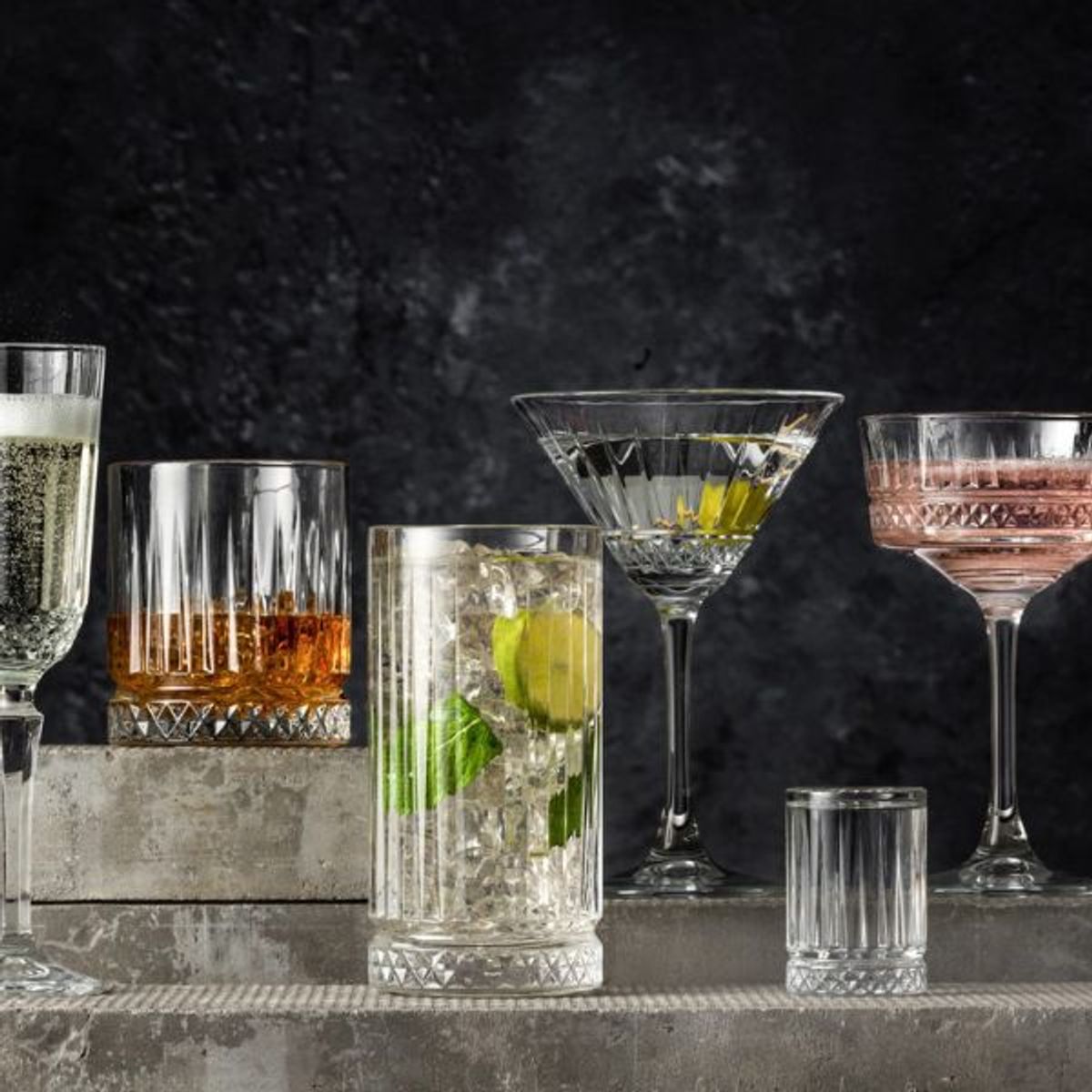 Cocktail Coupe Winchester Sæt/2 Ravenhead ® 26 Cl Ø 10x17cm