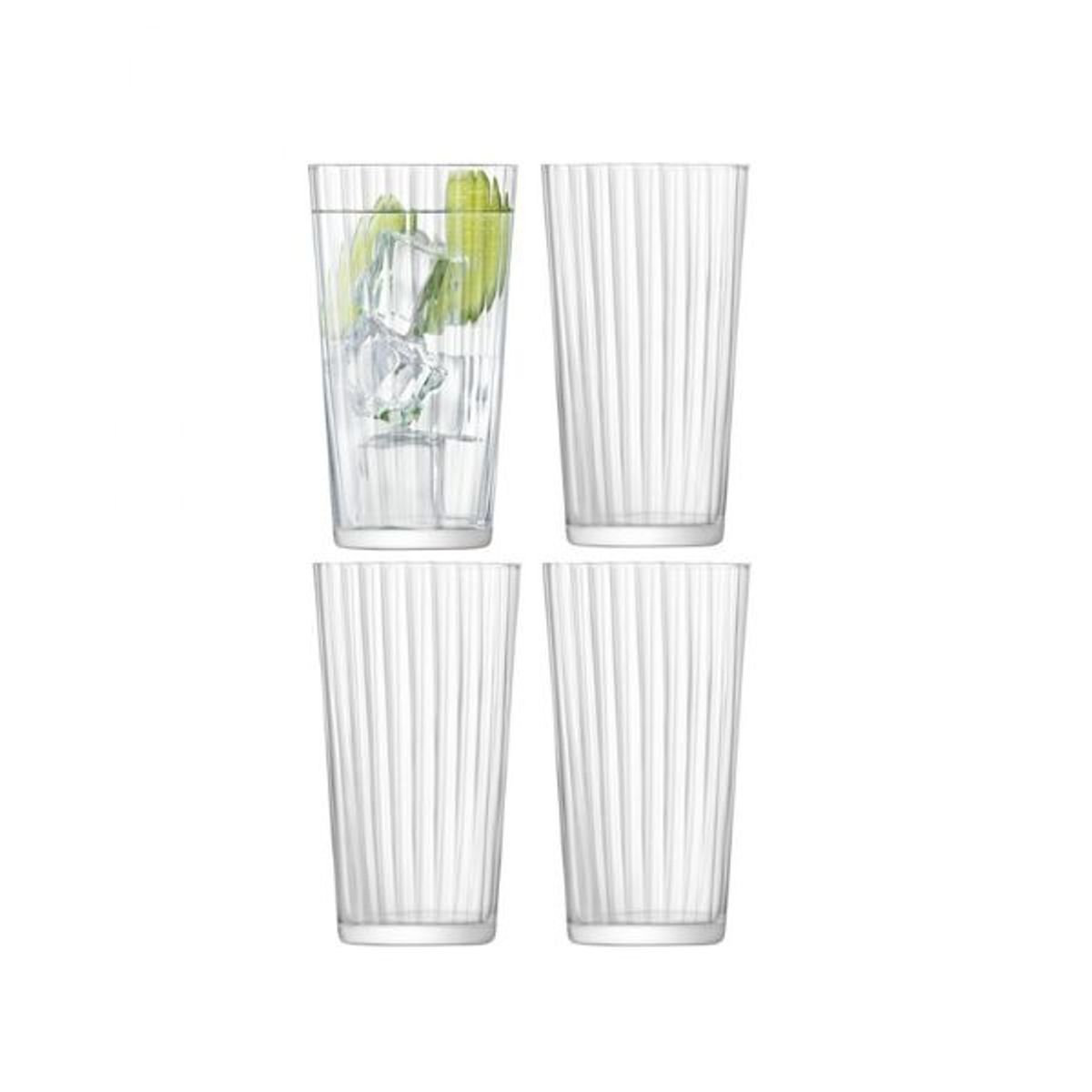 Drikkeglas Gio Line Sæt 4 Lsa 320ml, 12,8x7x7cm