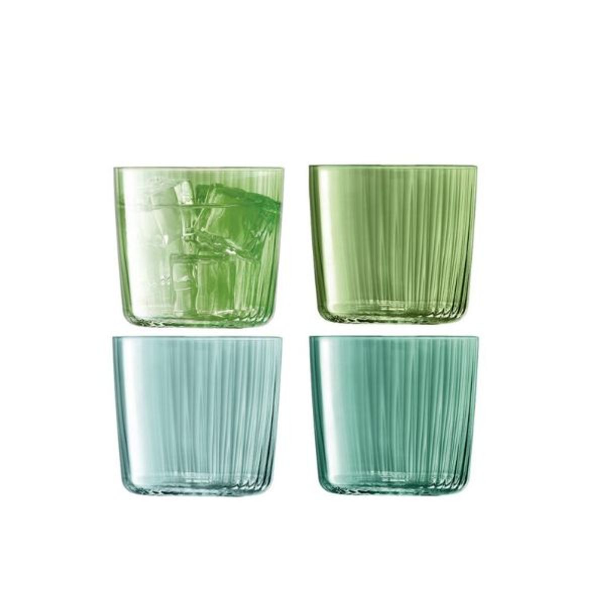 Drikkeglas Gems Jade Sæt 4 Lsa 310ml, 7,3x8x8cm