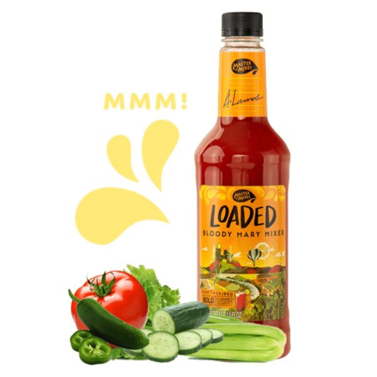 Master Of Mixes Bloody Mary Loaded Mixer 1 Ltr