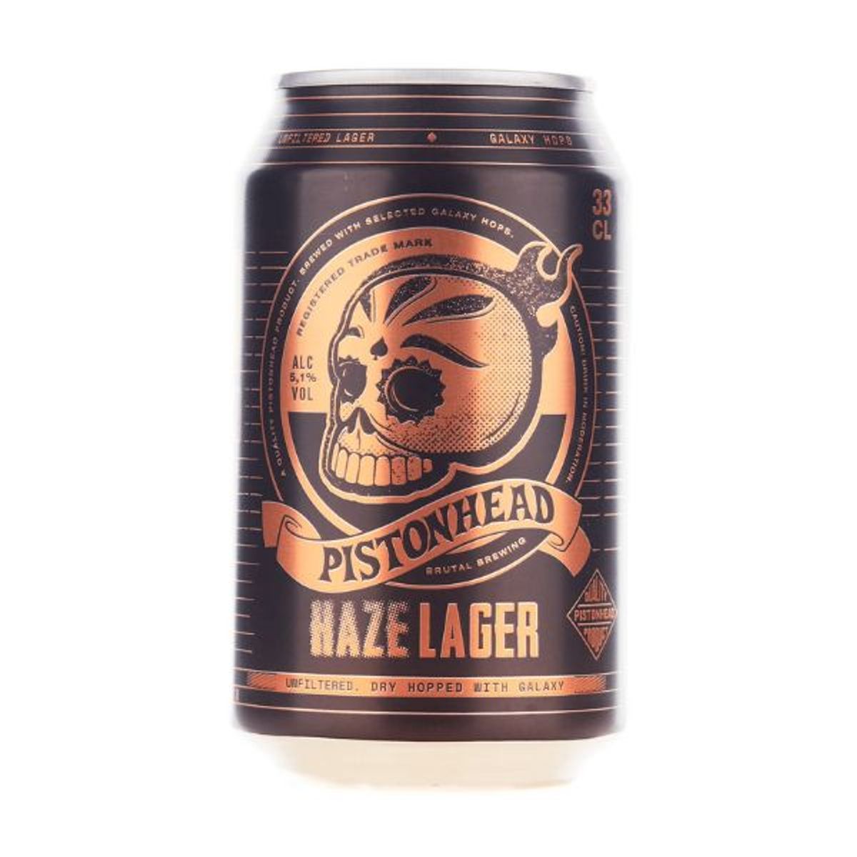 Piston Head Haze Lager 33 Cl.