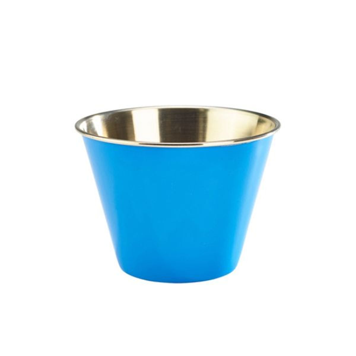 Genware Blå Rustfrit Stål Ramekin 34cl