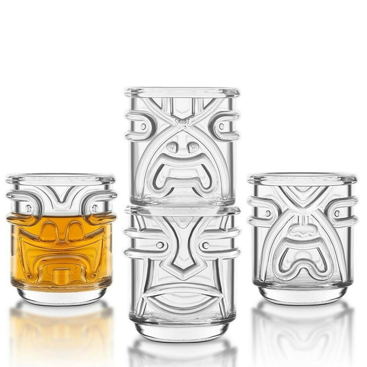 Tiki Tumbler Klar 4pk Final Touch