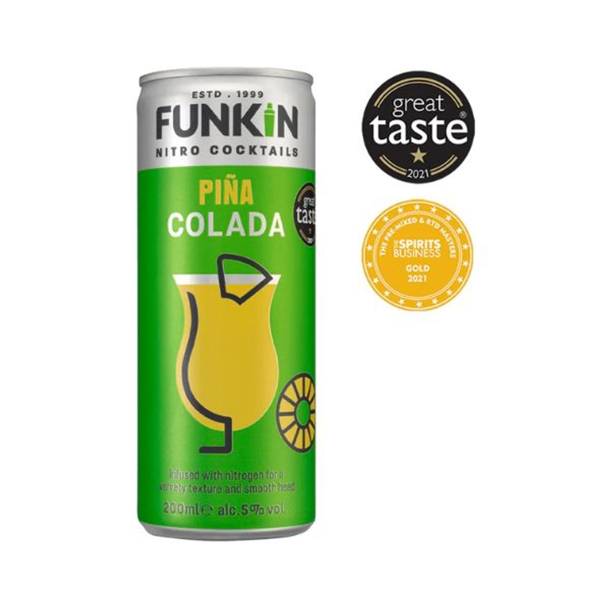 Funkin Pina Colada Cocktail Rtd