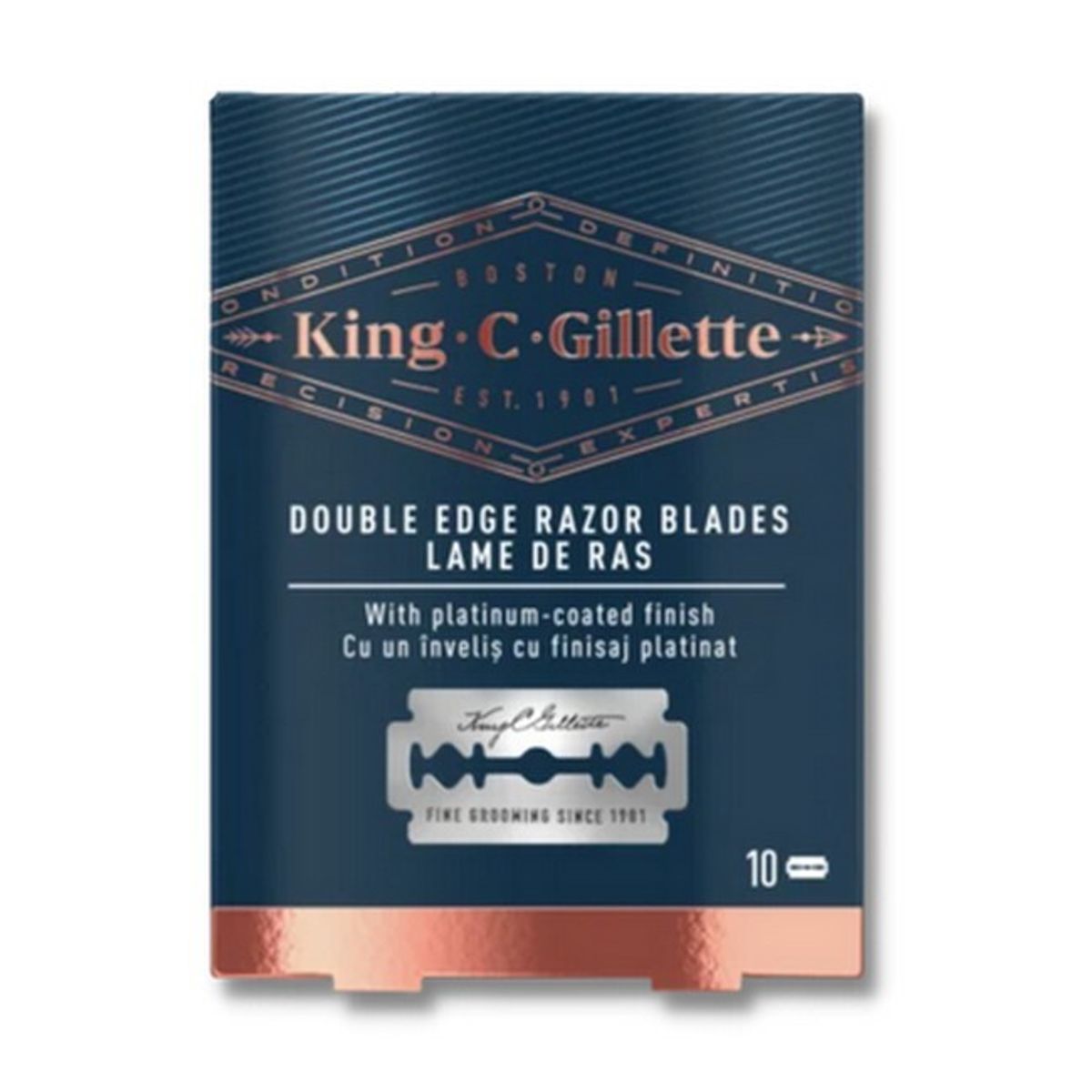 Gillette - King C. Barberblade - 10 Stk.