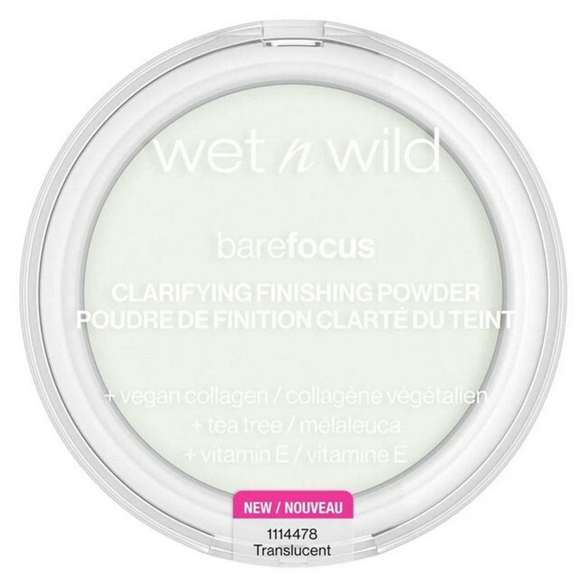 Wet n Wild - Bare Focus Clarifying Finishing Powder - Translucent - 7,8 g