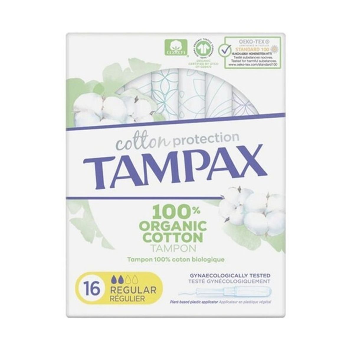 Tampax - Regular Organic Cotton Tampons 16 Stk