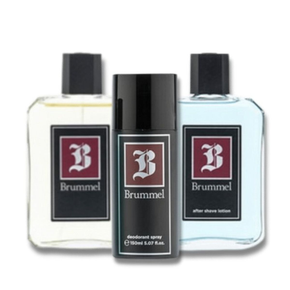 Puig - Brummel Duft Sæt - Eau de Toilette + Aftershave + Deo