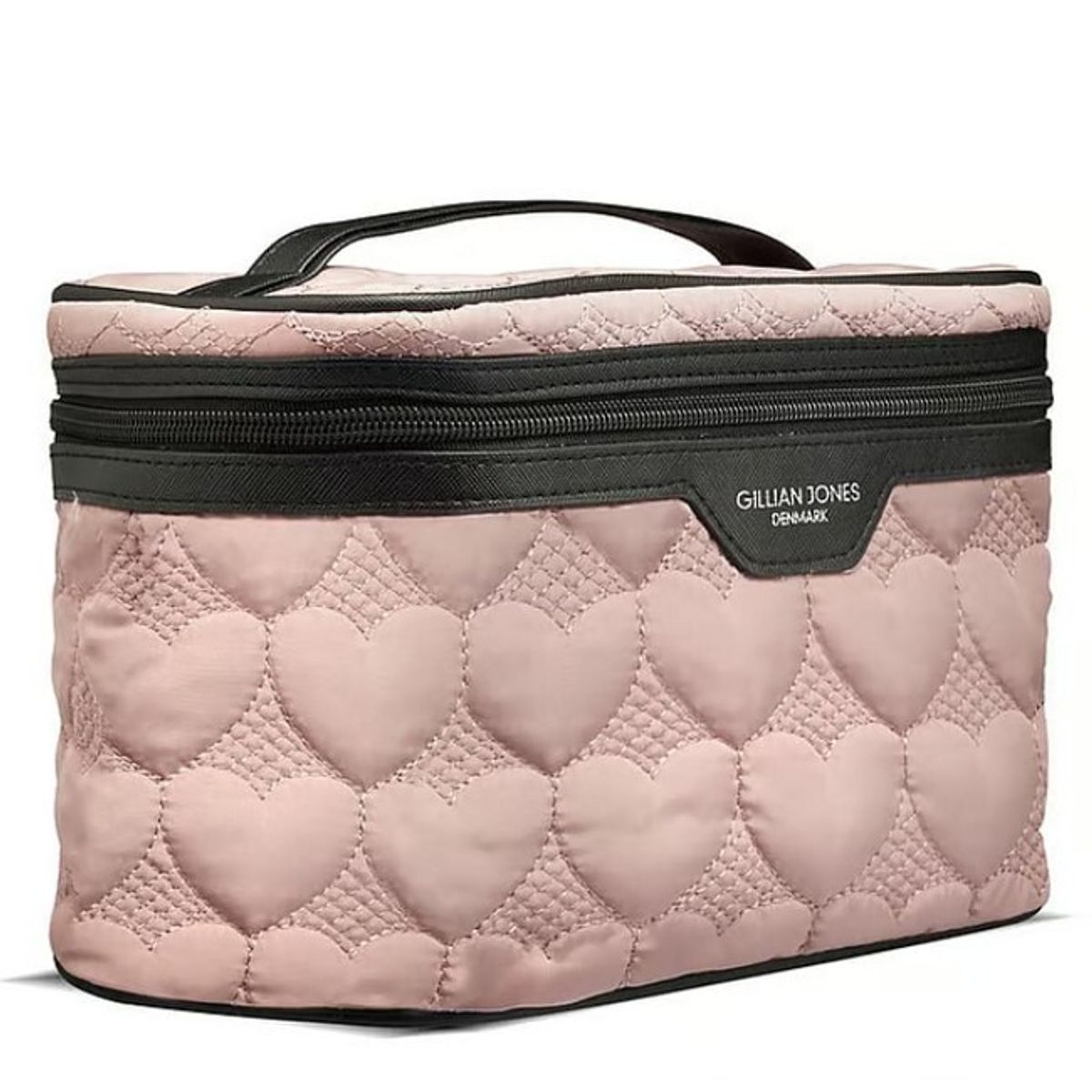 Gillian Jones - Beautyboks Rosa Hjerter Urban Travel Box Quilted Heart