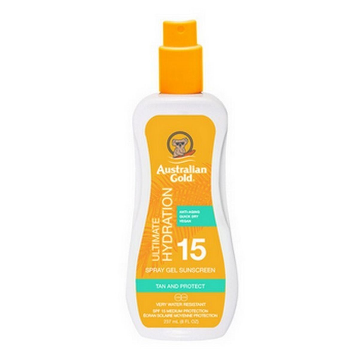 Australian Gold - Sun Spray Gel SPF15 - 237 ml