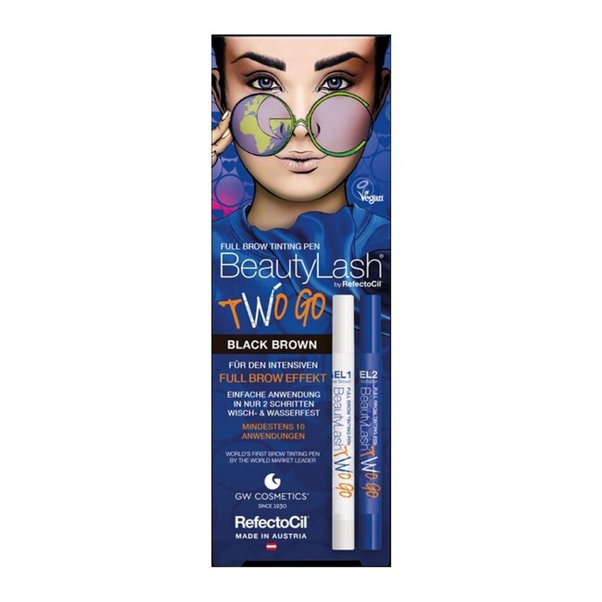 Refectocil - Beauty Lash Two Go Eyebrow Tint Natural Brown