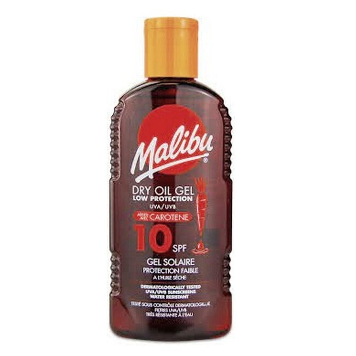 Malibu Sun - Dry Oil Gel Carotene SPF10 - 200 ml