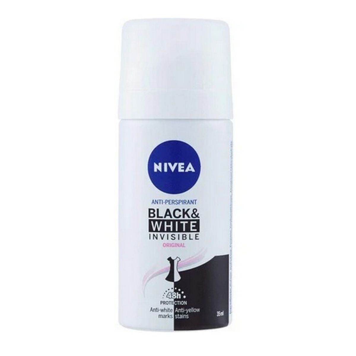 Nivea - Black & White Deodorant Spray Travel Size - 35 ml