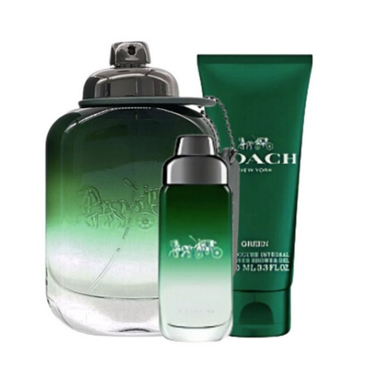 Coach - Green Eau de Toilette Gaveæske - 100 ml + 15 ml + Showergel